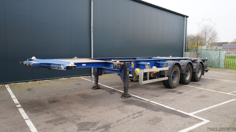 Transport af containere Burg Container transport trailer adr 20/30ft