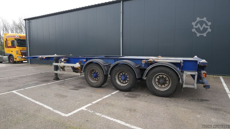 Transport af containere Burg Container transport trailer adr 20/30ft
