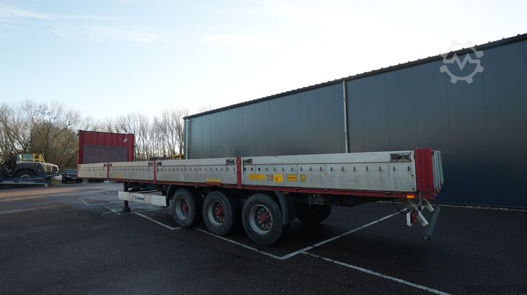 Læsseplatform Krone Open box trailer with aluminium side boards