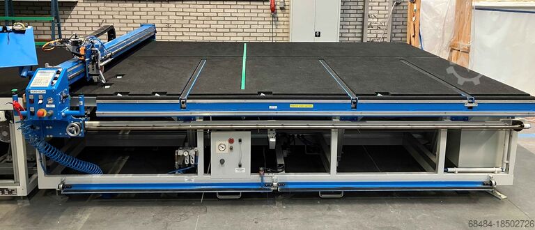 Glassnijtafel met LOW-E slijpmachine Hegla Easycut 3326C + LKAT 2222
