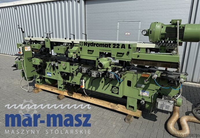 Four-sided wet planer WEINIG Hydromat 22 AL na 8 głowic