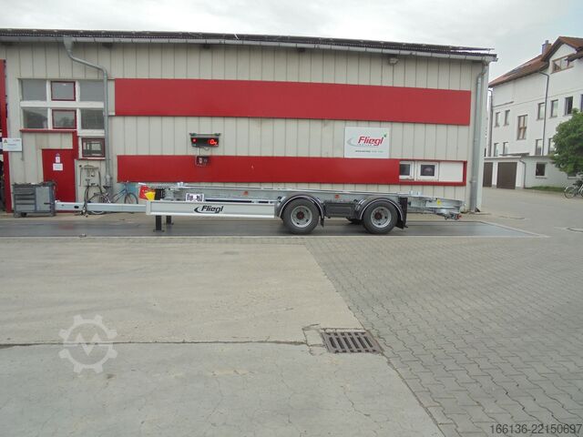 Değiştirilebilir şasili römork Fliegl Tandem-Wechselanhänger TWP 180 Jumbo-ZL