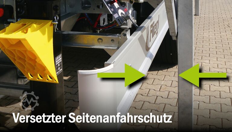 Değiştirilebilir şasili römork Fliegl Tandem-Wechselanhänger TWP 180 Jumbo-ZL