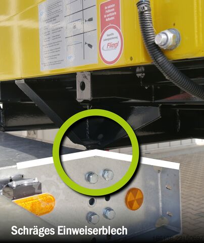 Değiştirilebilir şasili römork Fliegl Tandem-Wechselanhänger TWP 180 Jumbo-ZL