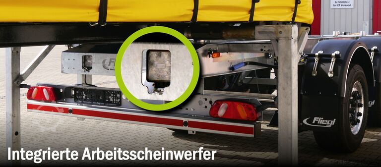 Değiştirilebilir şasili römork Fliegl Tandem-Wechselanhänger TWP 180 Jumbo-ZL