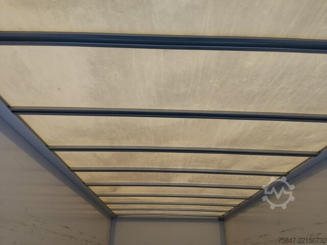 LKW mit Kofferaufbau Iveco EuroCargo ML 75 E 19/P LBW Türe im Koffe