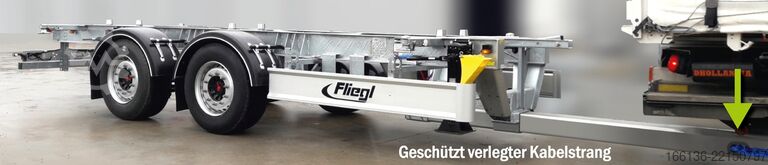 Auflieger-Wechselfahrgestell FLIEGL Tandem-Wechselanhänger TWP 180 Jumbo-Z