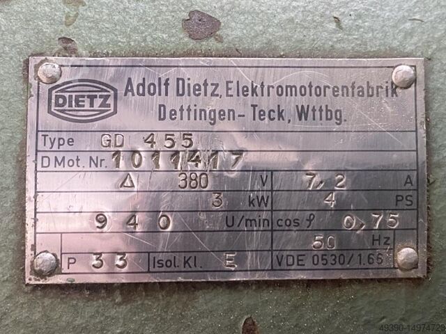 Tárcsacsiszoló gép, orsócsiszoló gép, körfa csiszoló gép, dupla csiszológép, faipari gépek KURT EHEMANN V K8