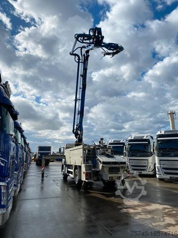 Camión bomba de hormigón MERCEDES-BENZ AXOR 1828 * PUTZMEISTER M 24 * HALLENMEISTER *