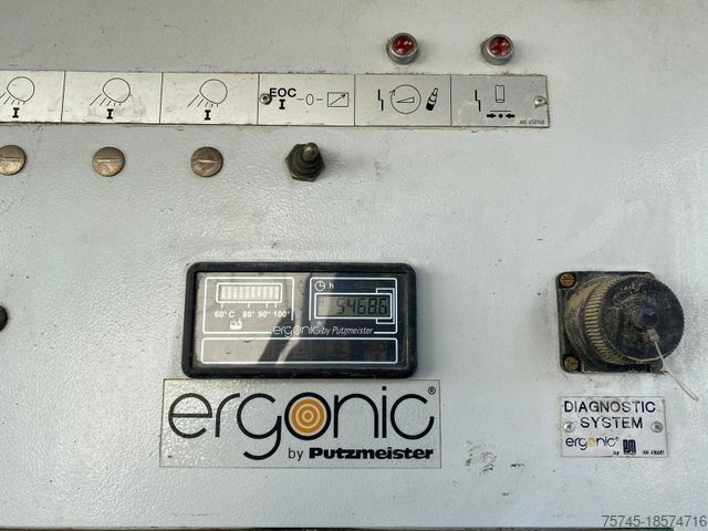Camión bomba de hormigón MERCEDES-BENZ AXOR 1828 * PUTZMEISTER M 24 * HALLENMEISTER *