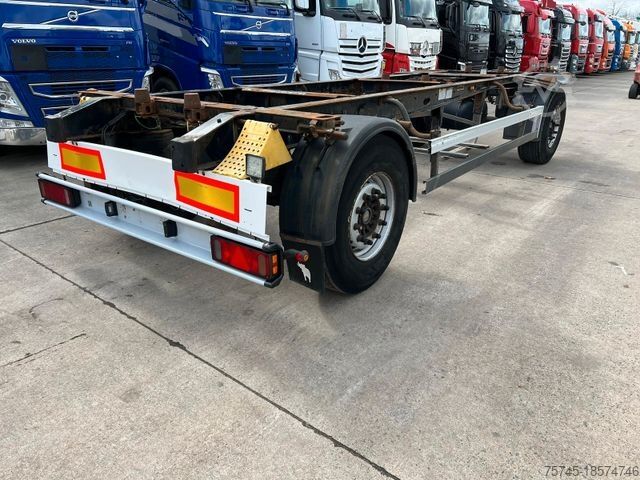 Remolque con chasis intercambiable SCHMITZ CARGOBULL AFW 18 * SAF-ACHSEN * WECHSELFAHRGESTELL *