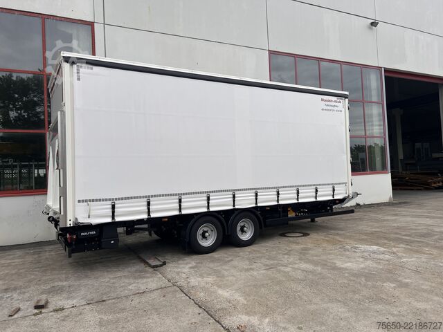 Open aanhangwagen met zeil Möslein TPS 105 D-L  Planenanhänger, Ladebordwand + Durchladbar neuwertig
