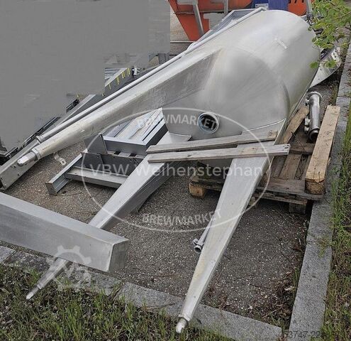Stojatý nerezový tank Jorns Apparatebau 