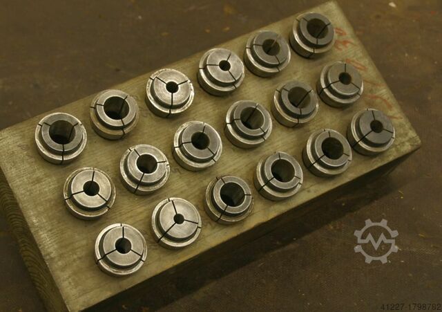 Tuleje zaciskowe 18 sztuk SW Ø 8-20 mm