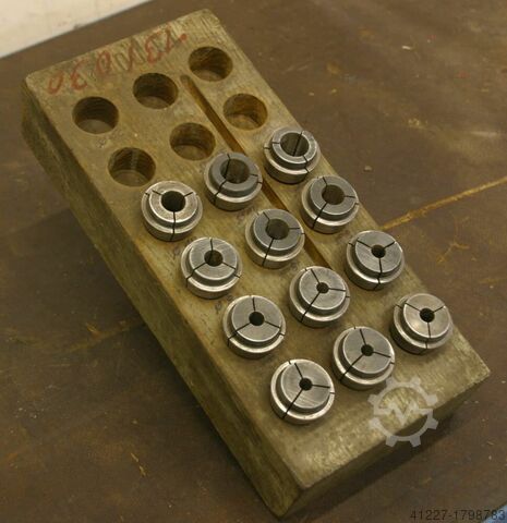Collet sleeves, 12 pieces SW Ø 8-20 mm