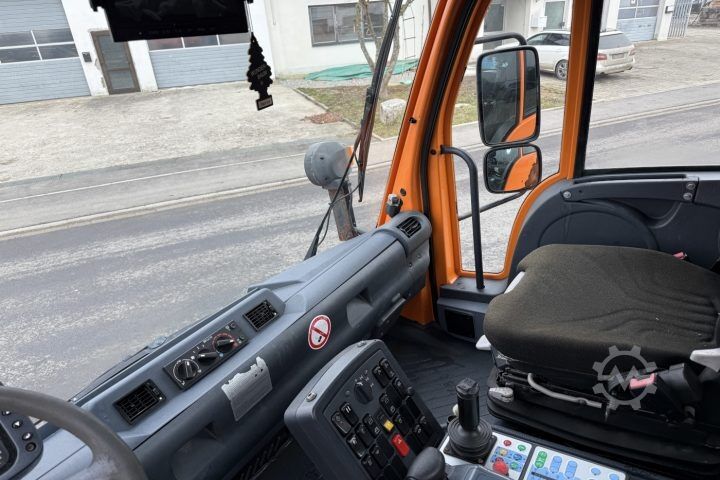 Háromirányú billenő teherautó Mercedes-Benz Unimog U 400 4x4 / Swiss-Vehicle