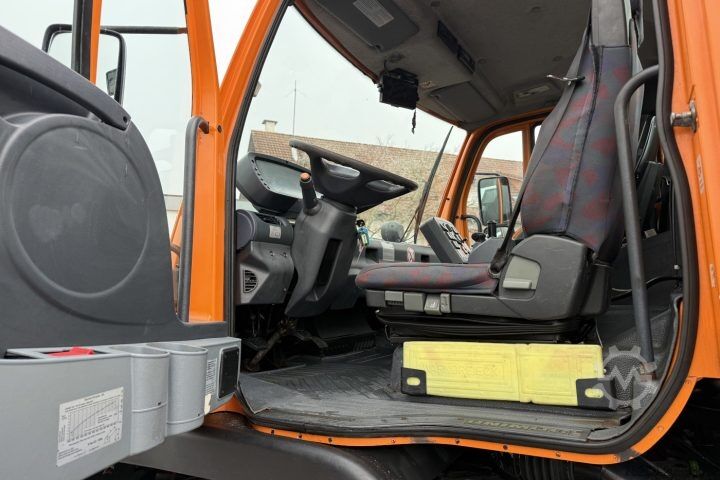 Háromirányú billenő teherautó Mercedes-Benz Unimog U 400 4x4 / Swiss-Vehicle