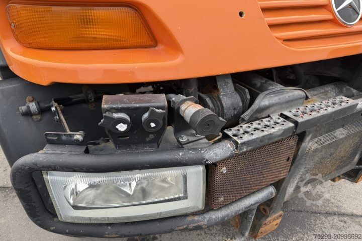 Háromirányú billenő teherautó Mercedes-Benz Unimog U 400 4x4 / Swiss-Vehicle