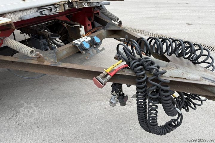 Nyitott pótkocsi ponyvával Krone AZ Plane+HB / Swiss-Vehicle