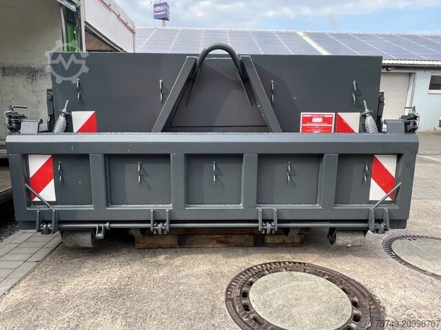 Cserélhető alvázas pótkocsi ungesetzt Abrollcontainer City 2.0-2.3 x 3.8-4.0m Stapel