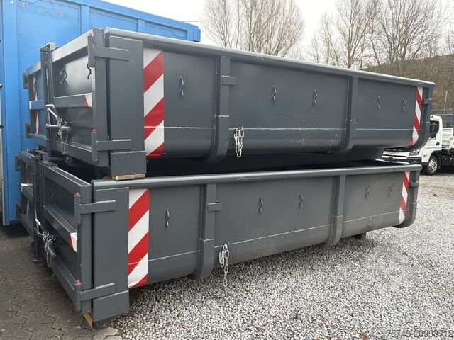 Cserélhető alvázas pótkocsi ungesetzt Abrollcontainer City 3.8m x 2.15m x 0.75m sofort verfügbar!