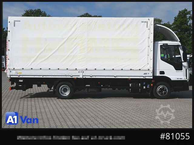 Sonderausbau-Transporter IVECO Eurocargo 80E19 Pritsche Plane, LBW, Luftfederung