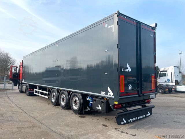 Auflieger mit Walkingfloor STAS 91 m Schubboden/10 mm Boden/ALUFELGEN/Auch Miete