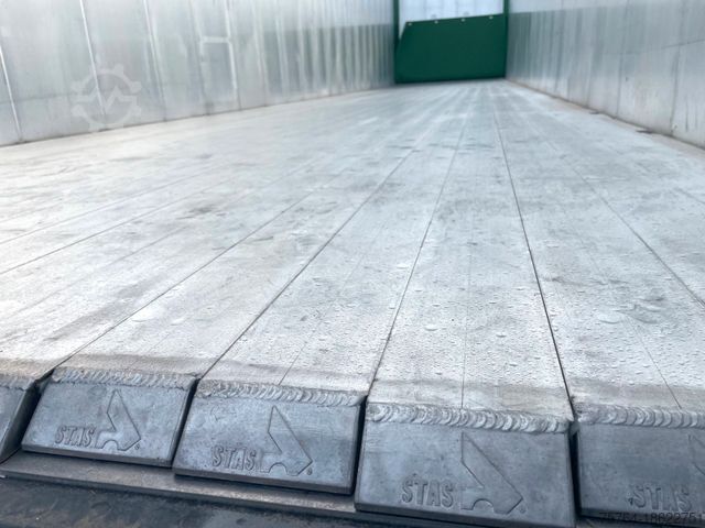 Auflieger mit Walkingfloor STAS 91 m Schubboden/10 mm Boden/ALUFELGEN/Auch Miete
