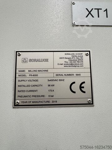 Portaal freesmachine Soraluce FR-6000