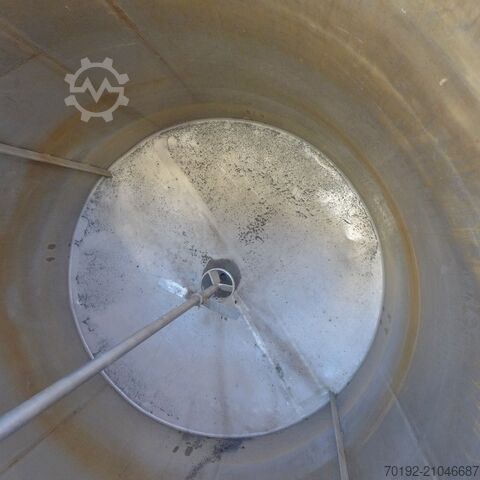 Cuve de mélangeur de 3500 litres en inox V2A avec agitateur à hélice  8828
