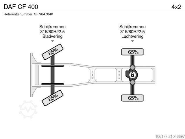  DAF CF 400