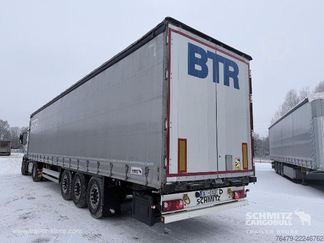 Öppen semitrailer med kapell Schmitz Cargobull Curtainsider Standard