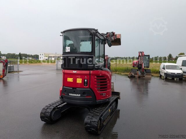 Mini bager YANMAR VIO 33 - 6 / Lehnhoff MS03 / 3 Löffel / D-Masch