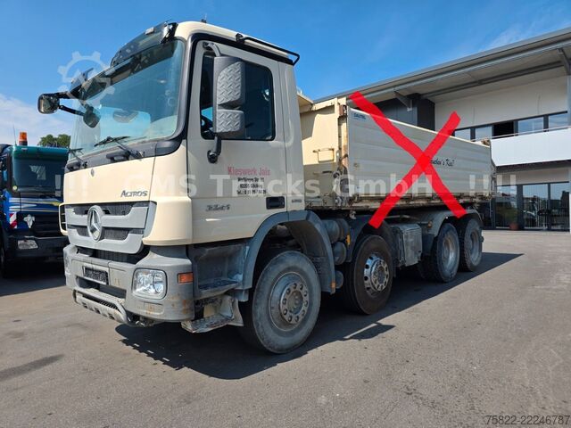 Šasija kamiona MERCEDES-BENZ Actros MP3 3241 / 8X4 / Blatt / Chassis / German