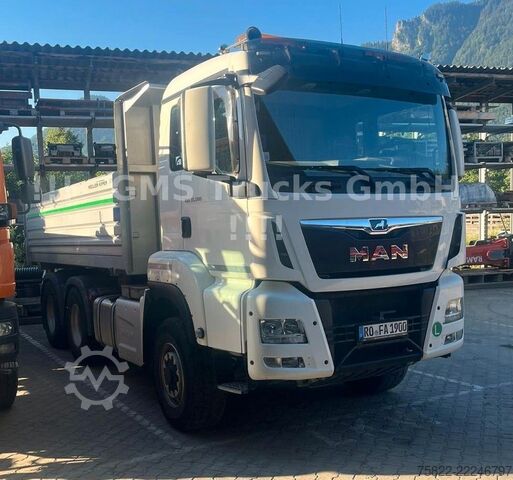 Kiper kamion MAN TGS 33.500 / 6X6 / Manual / Meiller BORDMATIK