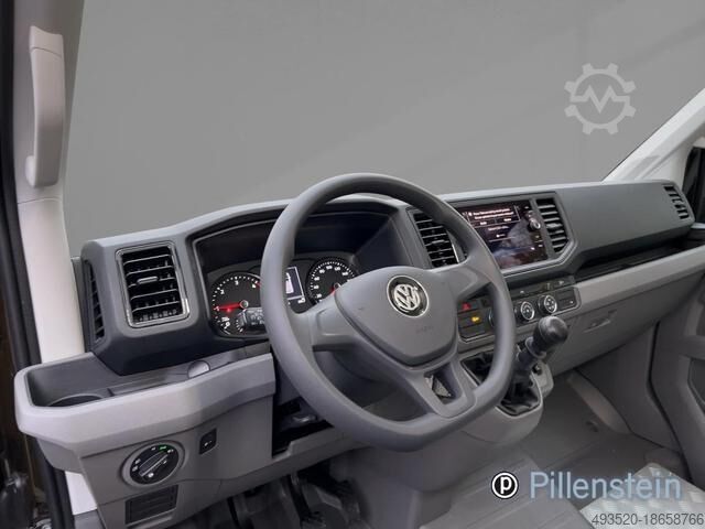 Vrachtwagen met bakwagen VW Crafter 35 Sommer UPS Koffer KLIMA NAVI KAMERA