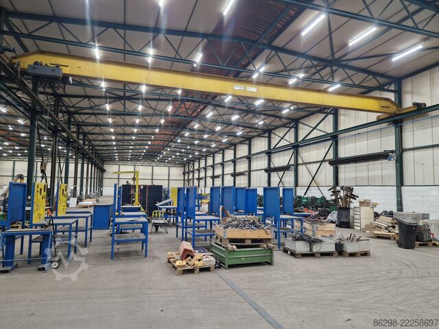 Egysínes futódaru Demag ± 18.100mm x 6.3t
