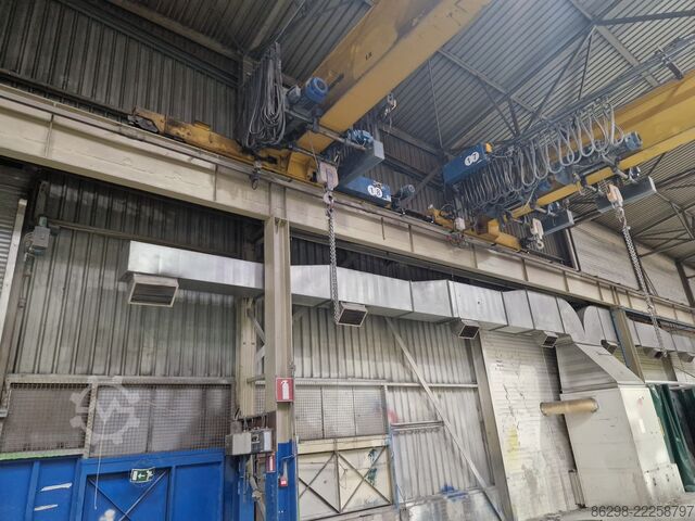 Enbalkig traverskran Demag ± 23.900mm x 6.3t
