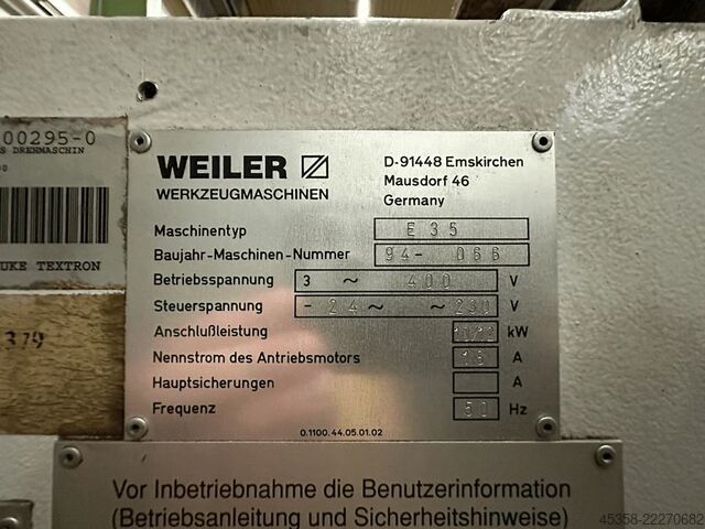 Cycledraaibank Weiler E 35