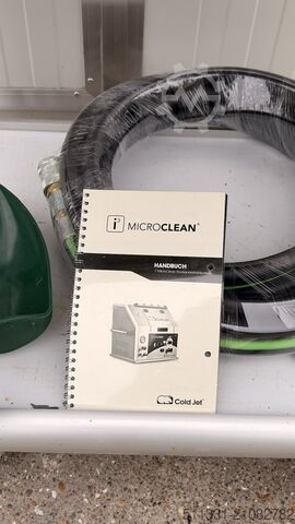 Droogijs straal machine Dry ice blaster Cold Jet i3 Microclean DX / PALLET SHAVING