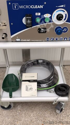 Droogijs straal machine Dry ice blaster Cold Jet i3 Microclean DX / PALLET SHAVING
