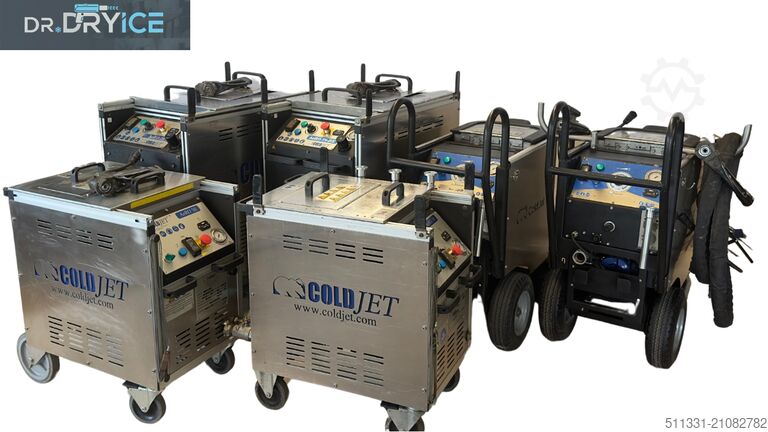 Droogijs straal machine Dry ice blaster Cold Jet i3 Microclean DX / PALLET SHAVING