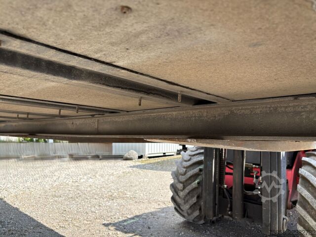 Wechselpritsche offen x Verzinkte Baustoff Plattform 7,82m