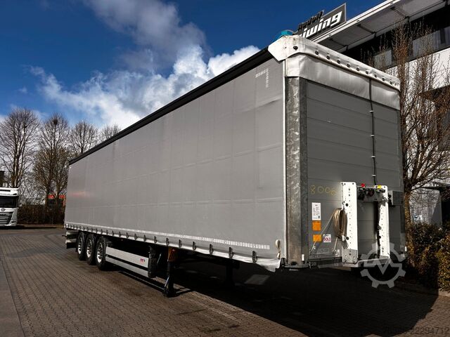 Otevřený návěs s plachtou SCHMITZ CARGOBULL SCS 24/L - 13.62 E B neue Plane, XL, Getränke