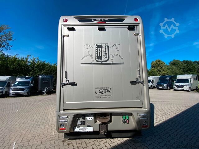 Sığır taşıma kamyonu MERCEDES-BENZ 2663 STX 5 Pferde  POP-OUT+POP-UP  Top Zustand