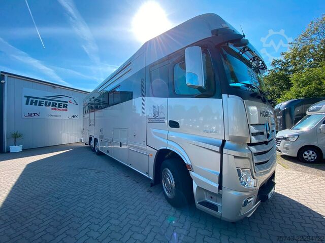 Sığır taşıma kamyonu MERCEDES-BENZ 2663 STX 5 Pferde  POP-OUT+POP-UP  Top Zustand