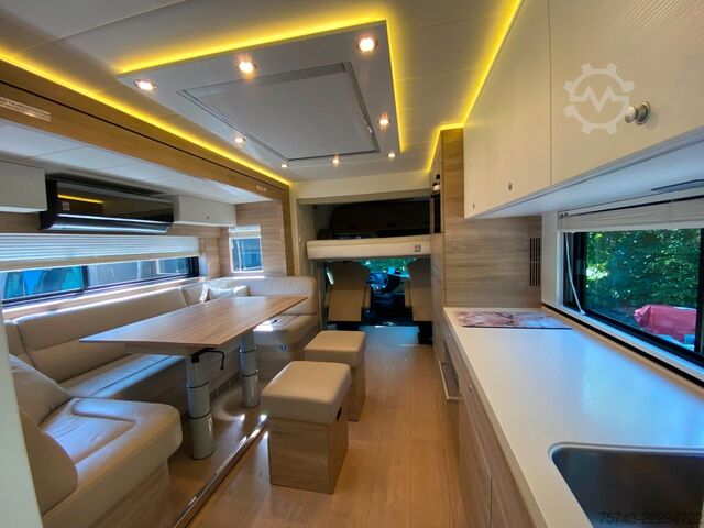 Sığır taşıma kamyonu MERCEDES-BENZ 2663 STX 5 Pferde  POP-OUT+POP-UP  Top Zustand