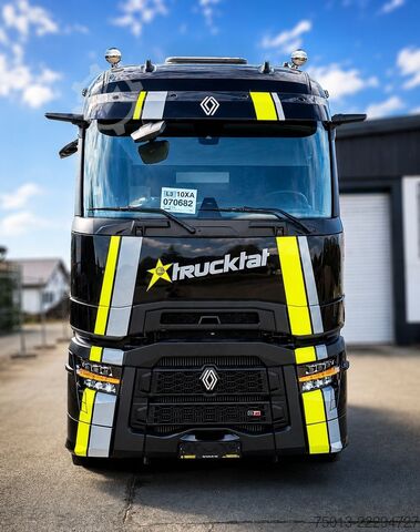 Tracteur routier standard RENAULT T480 Turbo-Compound, Voll- Luft, RETARDER