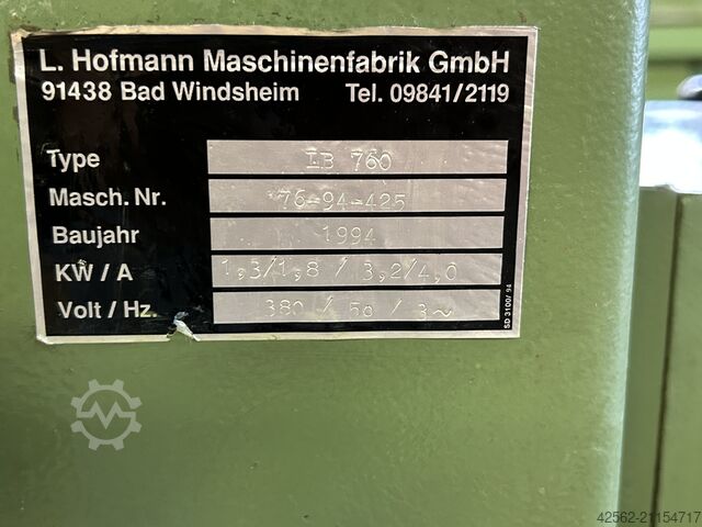 Gleufboormachine HOFFMANN LB 760