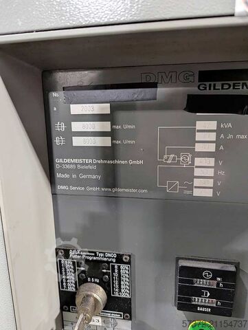 CNC dubbelassige draaibank Gildemeister Twin 32